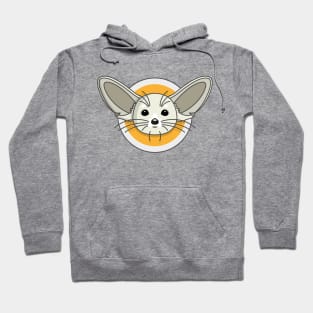Fennec fox logo Hoodie